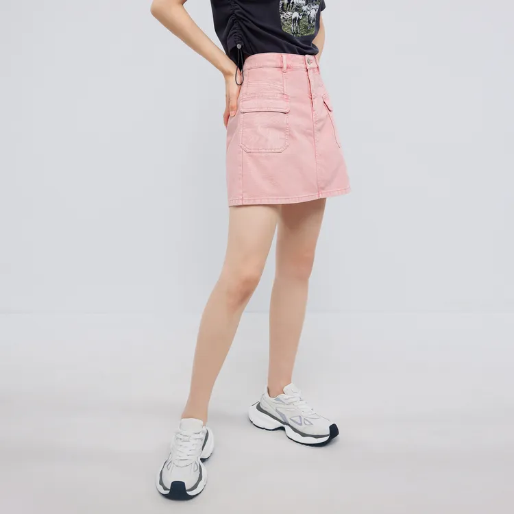 SHUIYUNJIAN Cargo Short Skirts Women's-3