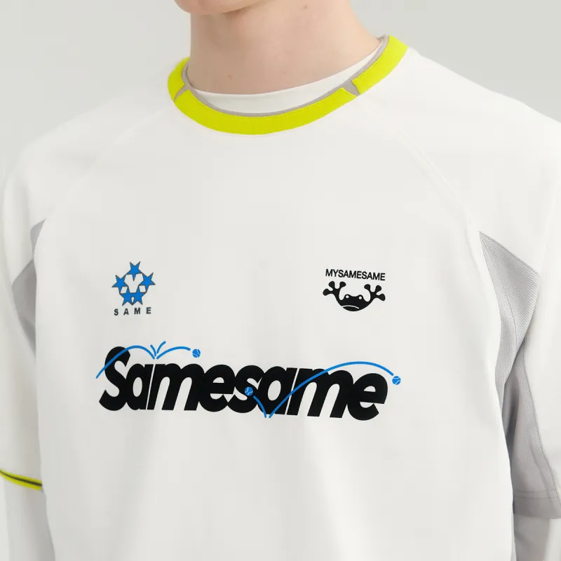 MYSAMESAME T Shirt Unisex White-4