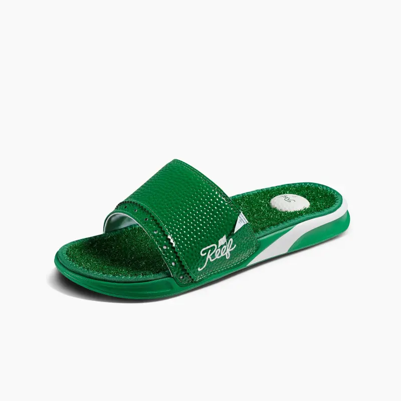 REEF Slip-Resistant Slide Slippers Men Green-5
