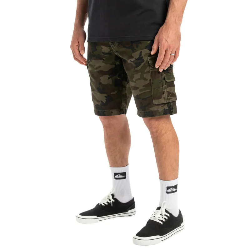 Quiksilver Crucial Battle Cargo Shorts Men's Camouflage-3