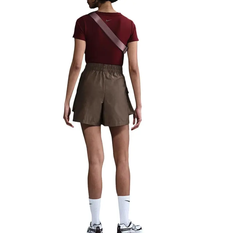Nike Sportswear Essential Woven Women's High Waisted 5' Cargo Shorts-4