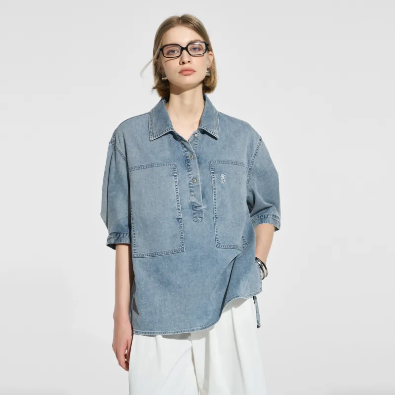 Bethine ['Pineapple' Calm And Unperturbed] Shirt Women's-3
