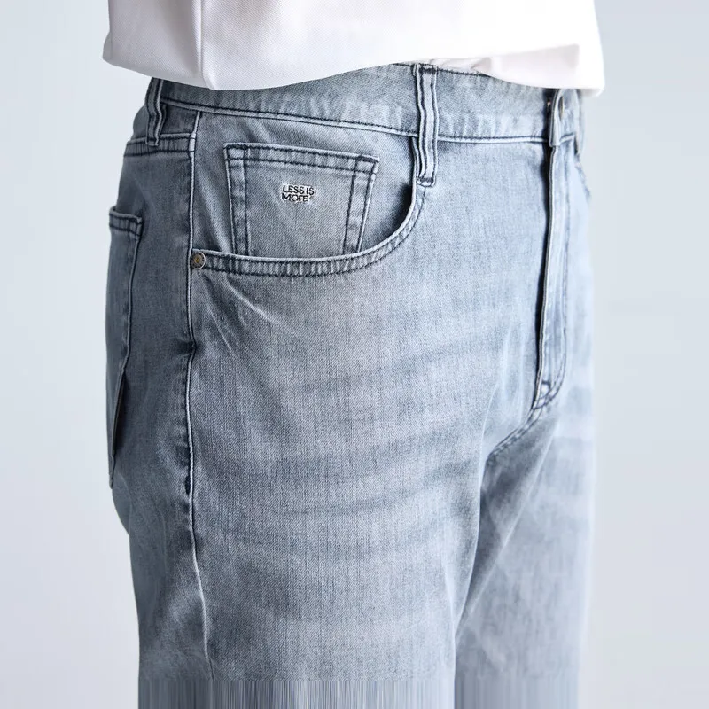 LESS IS MORE Jeans Men Gray-4