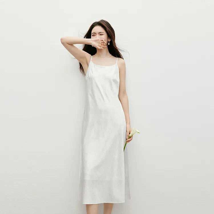 Hopeshow Slip Dresses Women's Oyster Gray 057-3