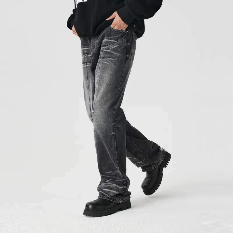 PCLP AW23 Party & Life Series Jeans Unisex Black-5