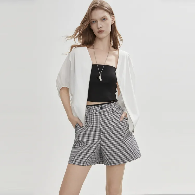 ELLE Shirts Women's White-2