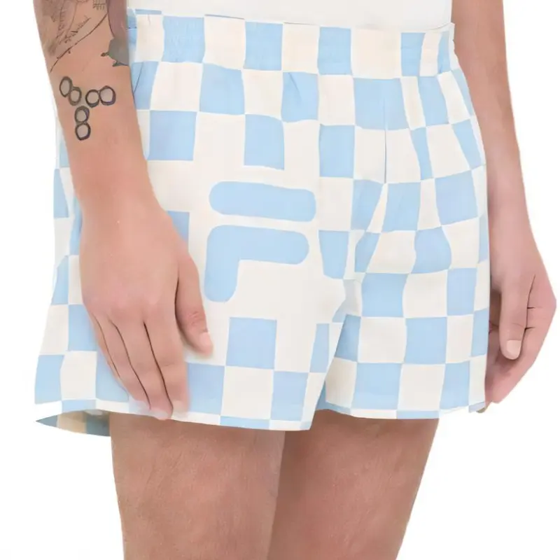 FILA F+ Casual Shorts Unisex Blue-4