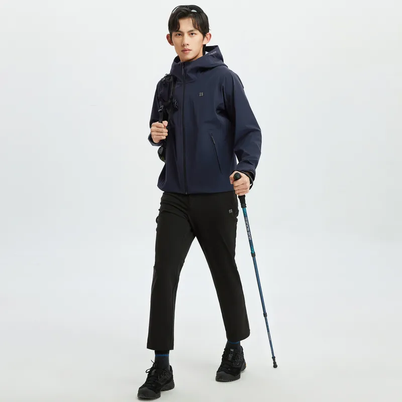 KOLON SPORT Sport Collection Outdoor Hiking Waterproof And Windproof Windbreaker Jacket Men's-6