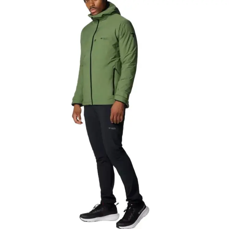 Columbia Silver Leaf 1 Interchange Jacket Jacket Men's Green-3