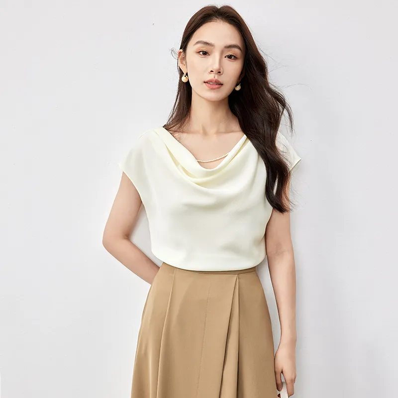 SENTUBILA Chiffon Shirt Women's-6