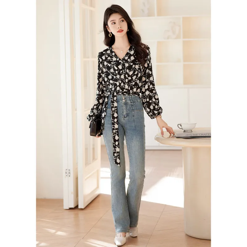 Like The Age Of Water Spring, Summer, Fall Shirt Regular Women's Black-1