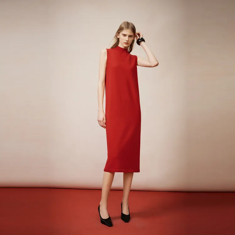 ELLE Sleeveless Dresses Women's-6