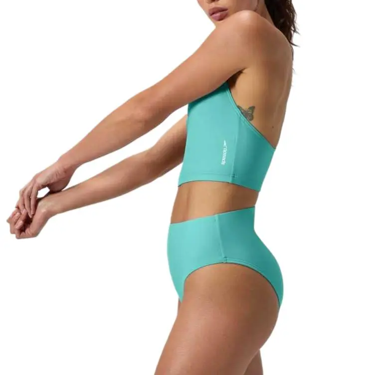 Speedo Swimming Shorts Women's Blue Green-6