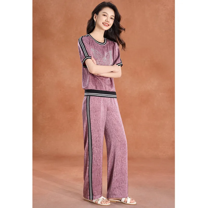 Mylan Casual Suit Cinched Waist Women's-6