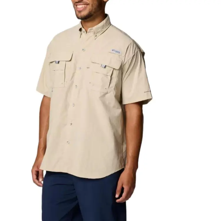 Columbia PFG Bahama 2 Shirt Men's Khaki-2
