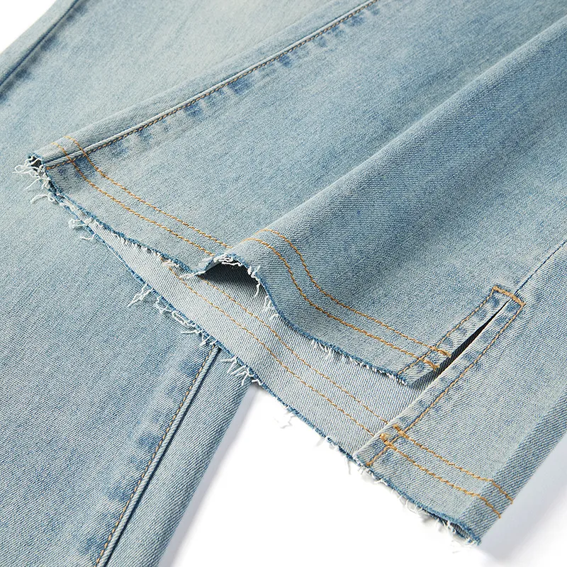 LEDIN Jeans Women's Light Denim Blue-4