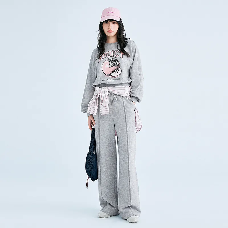 LEDIN Sweatshirt Women's Tin Gray-3