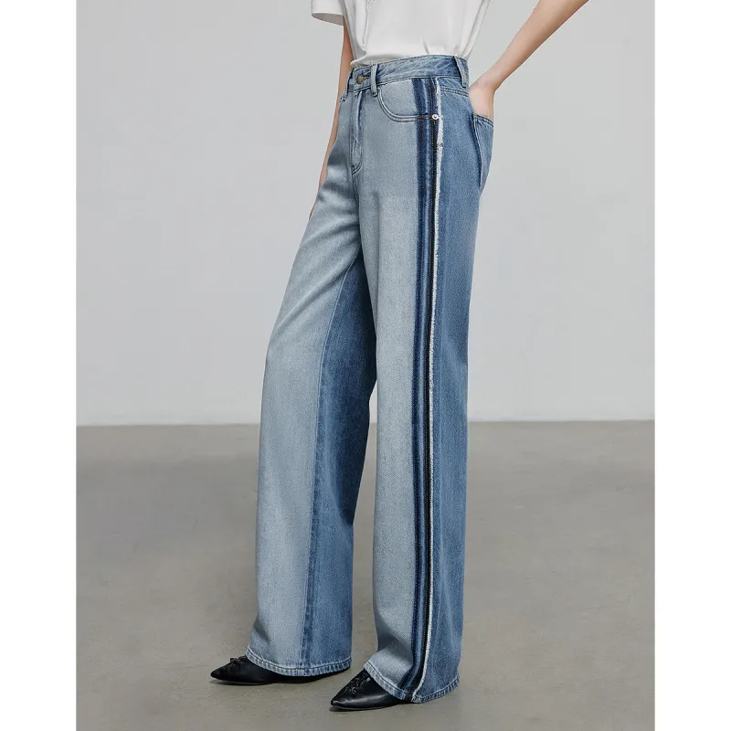 Initial Language Jeans Women's Denim Light Blue-5