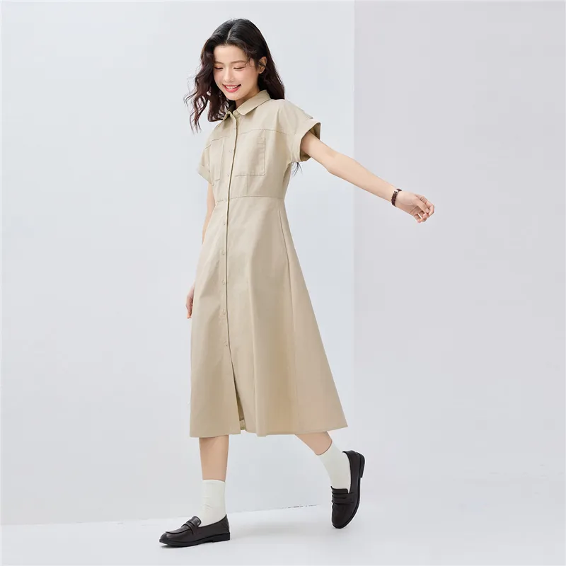 UNIQLO Short Sleeved Dress Women's-15