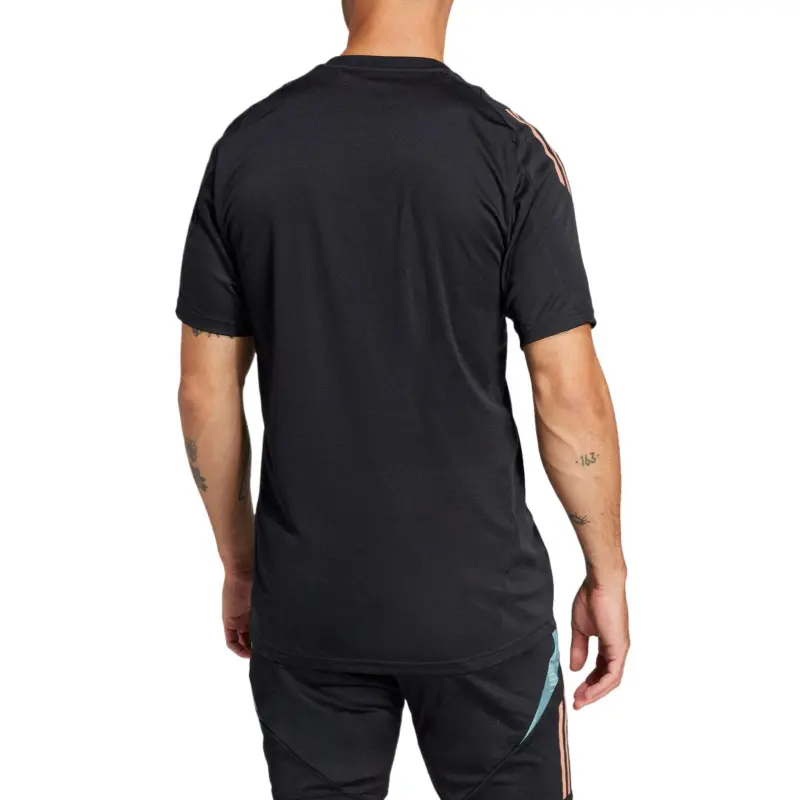 Adidas Bayern Munich Black Tiro 24 T Shirt Men's Black-3