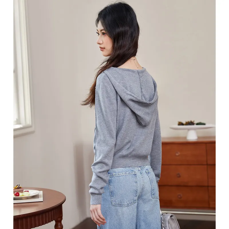 Emodues Knitwear Women's Light Gray-5