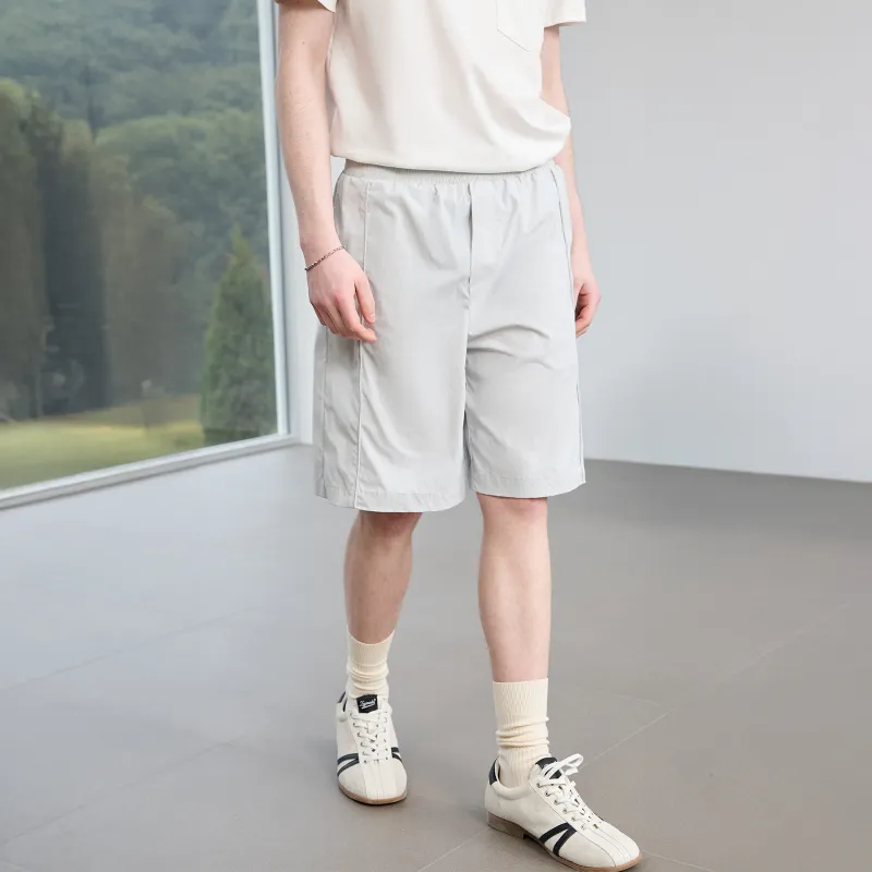 Lilbetter Casual Shorts Men Light Gray-3