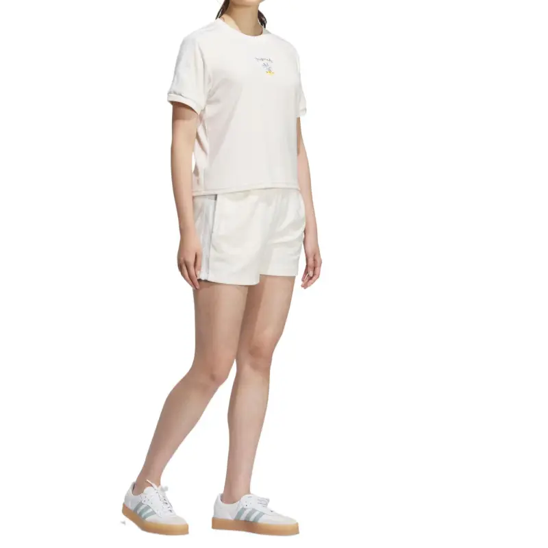 Adidas Originals Regular T Shirt Women's Pink White-3
