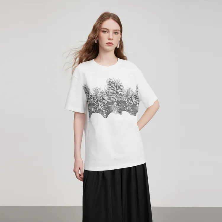 ELLE T Shirts Women's-13
