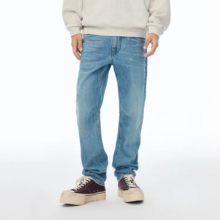 ABLE JEANS Men Azure-2