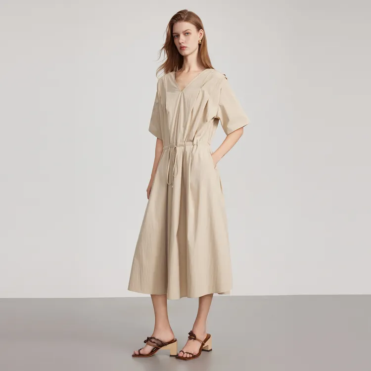ELLE Short Sleeved Dress Women's-6