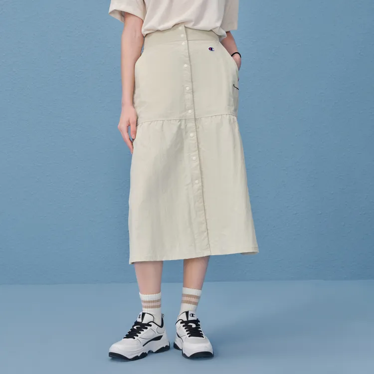 Champion Black Edition Casual Long Skirts Women's-2
