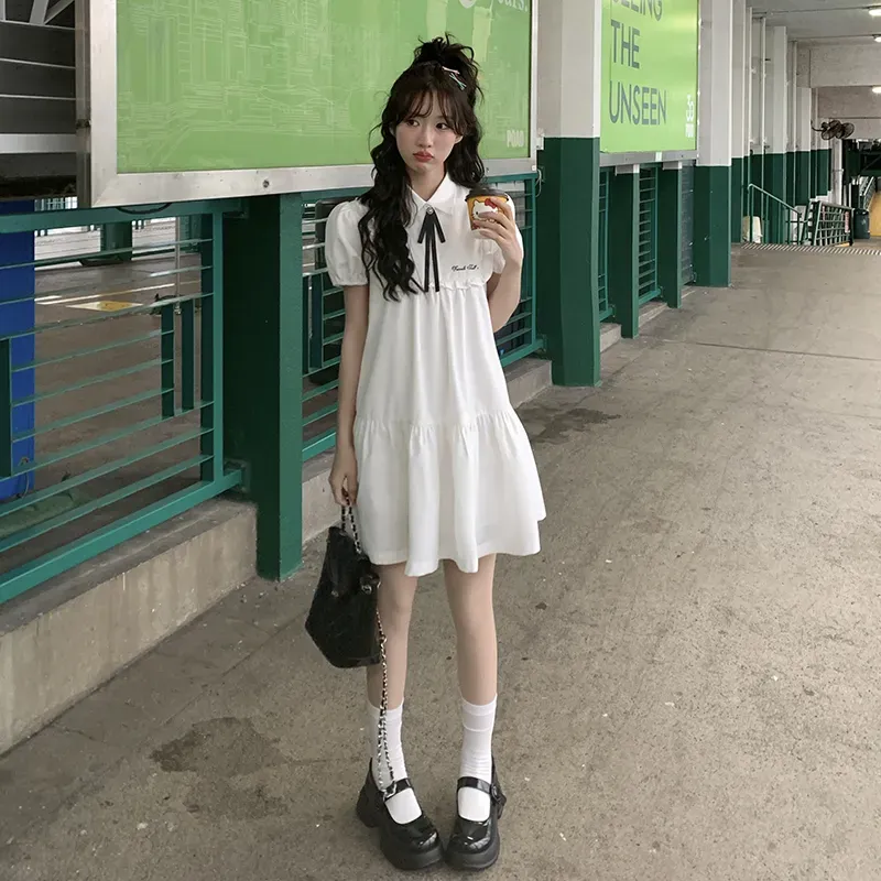 COMMA GIRL Short Sleeved Dress Women's-4
