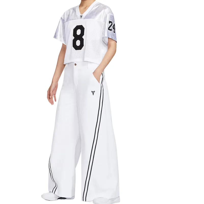 Nike Dri Fit SS25 Casual Pants Women's White Black-2