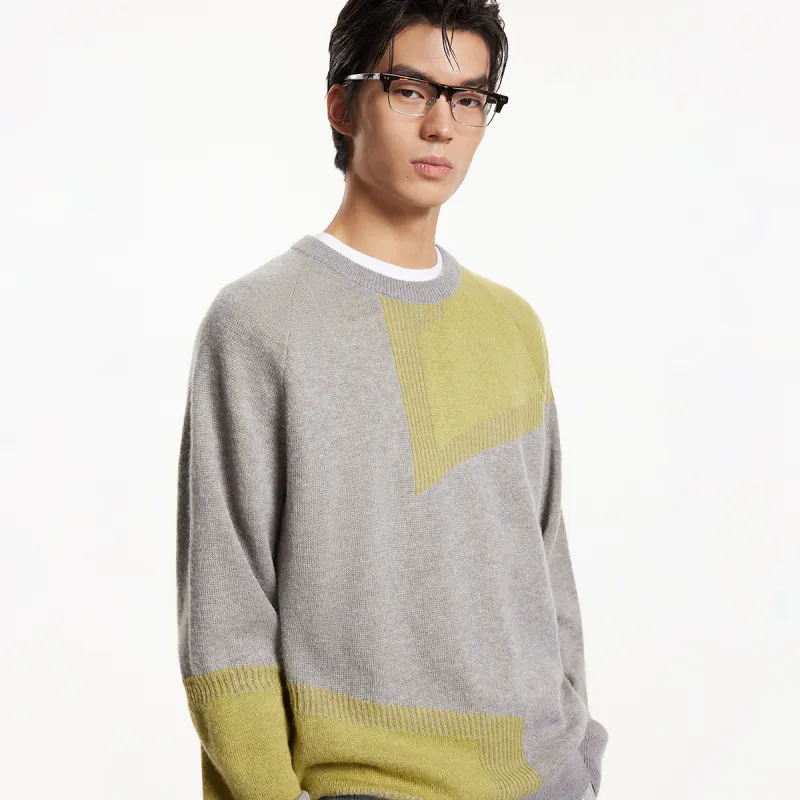JACK JONES· Sweater Men's Medium Heather Gray-4
