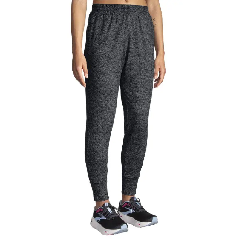 Brooks Luxe Jogger Knitted Sweatpants Women's Mint Black-1