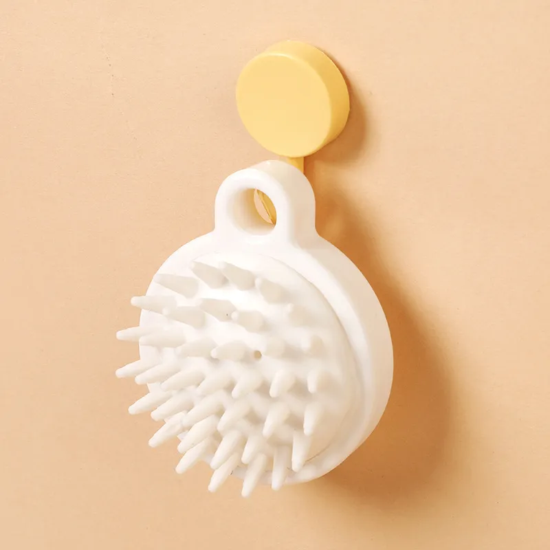 Love Of Wormwood Soft Silicone Teeth Shampoo Brush Comfortable-4