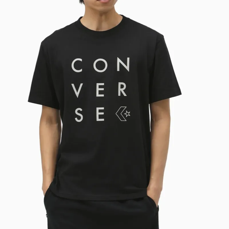 Converse Tee SS25 T Shirt Men's Black-2