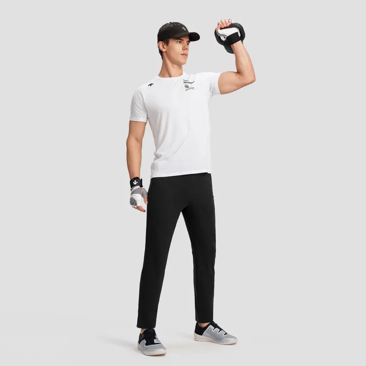 DESCENTE Set in Sleeve T Shirt Men's-19