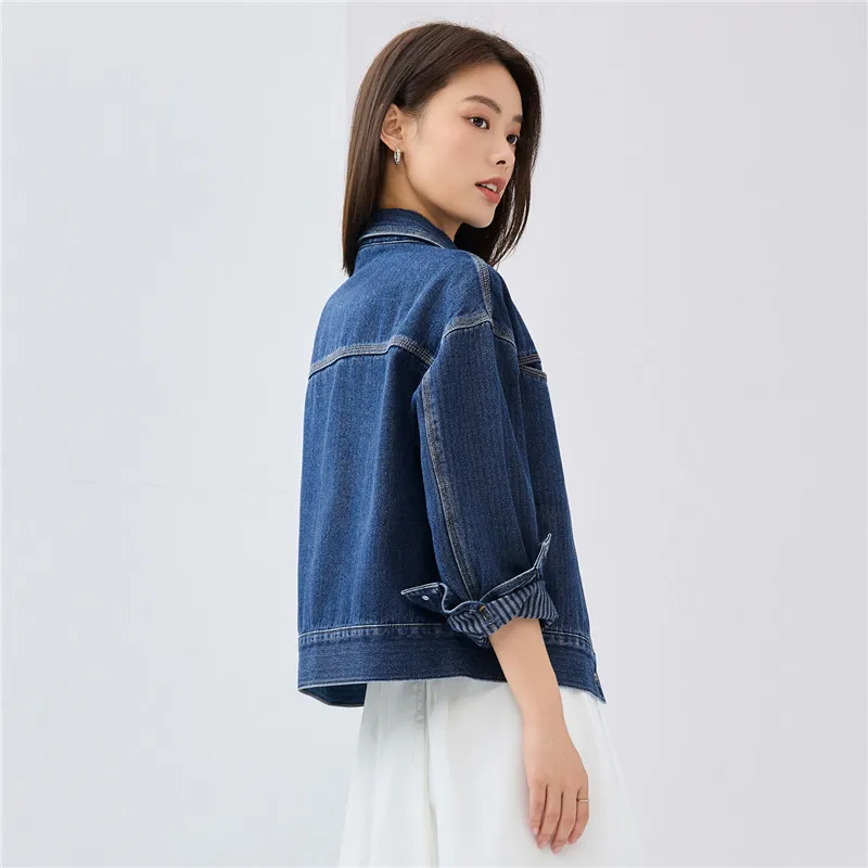 UNIQLO Denim Jackets Women's-6