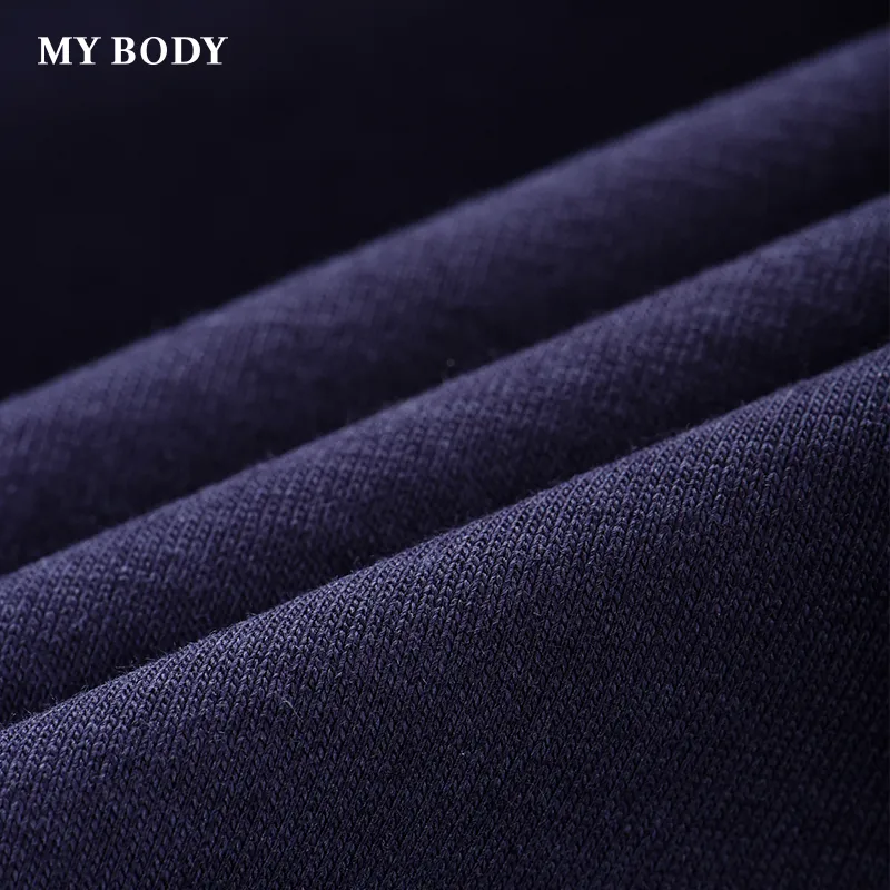 MY BODY Pajama Set Men's Navy Blue-2