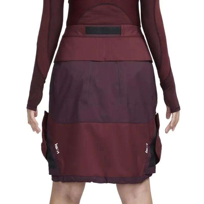 Nike ISPA Casual Short Skirts Women's Burgundy-1