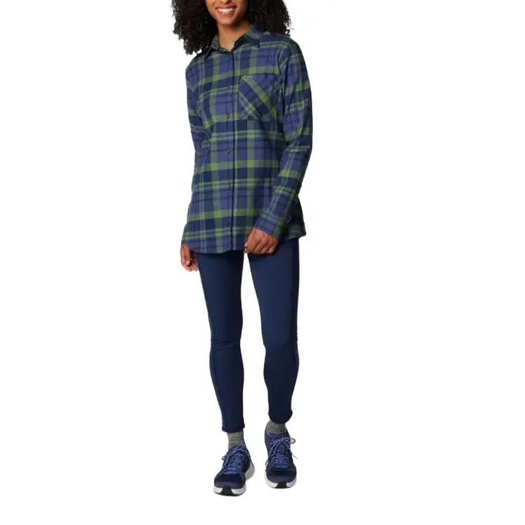 Columbia Calico Basin Shirt Women's Marine Blue-4
