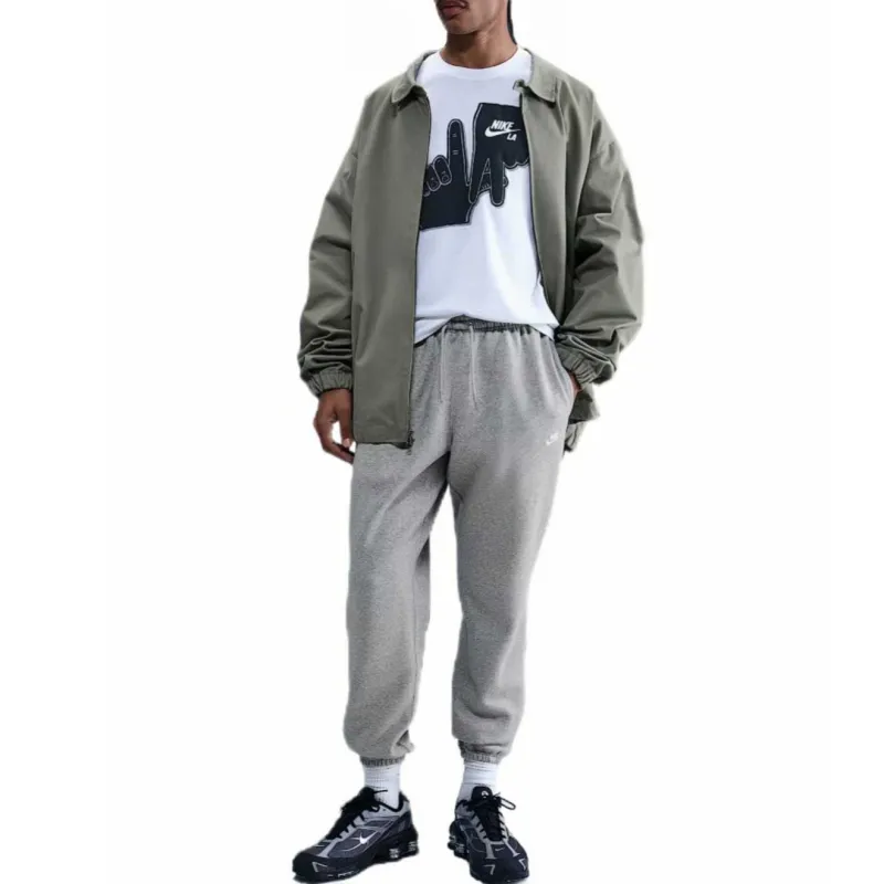 Nike Club Men's Cuffed Brushed Fleece Pants-4