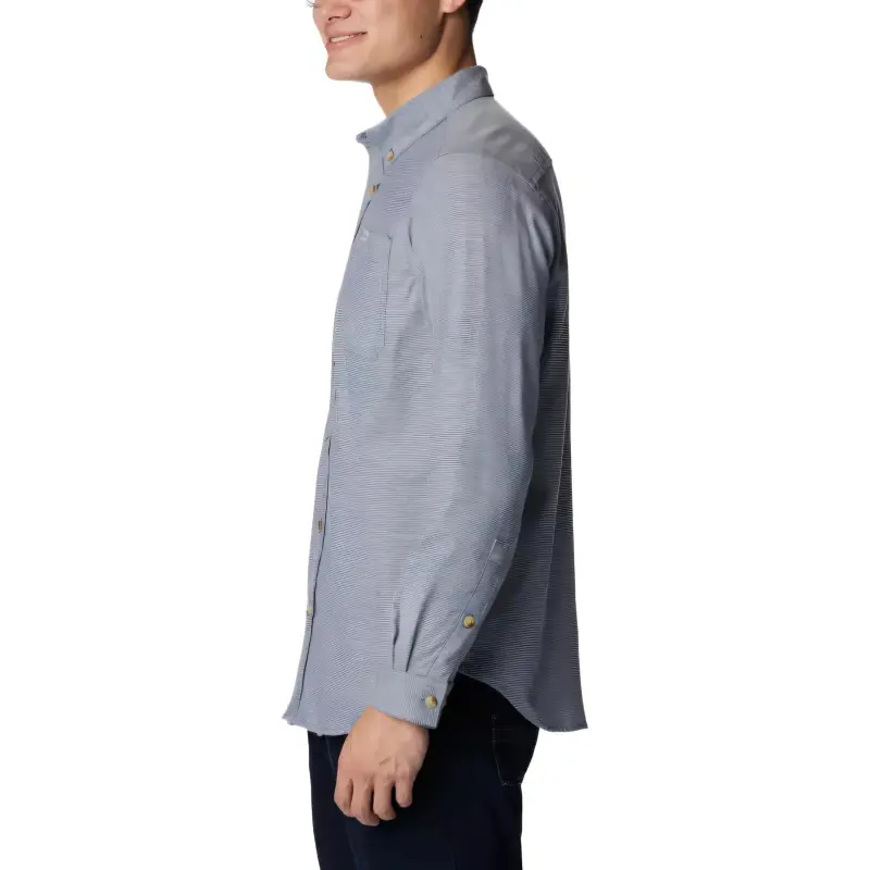 Columbia Rapid Rivers Shirt Men's Dark Mountain Oxford-2