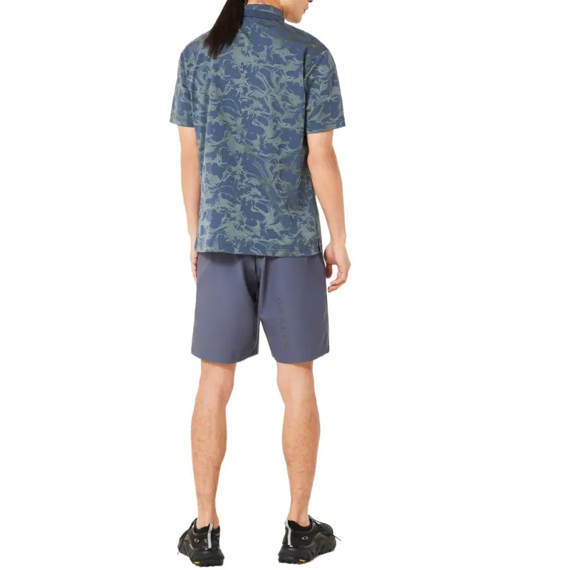 Oakley O Sync Pack Polo Graphic 1.0 Polo Shirt Men's Black Slate-6