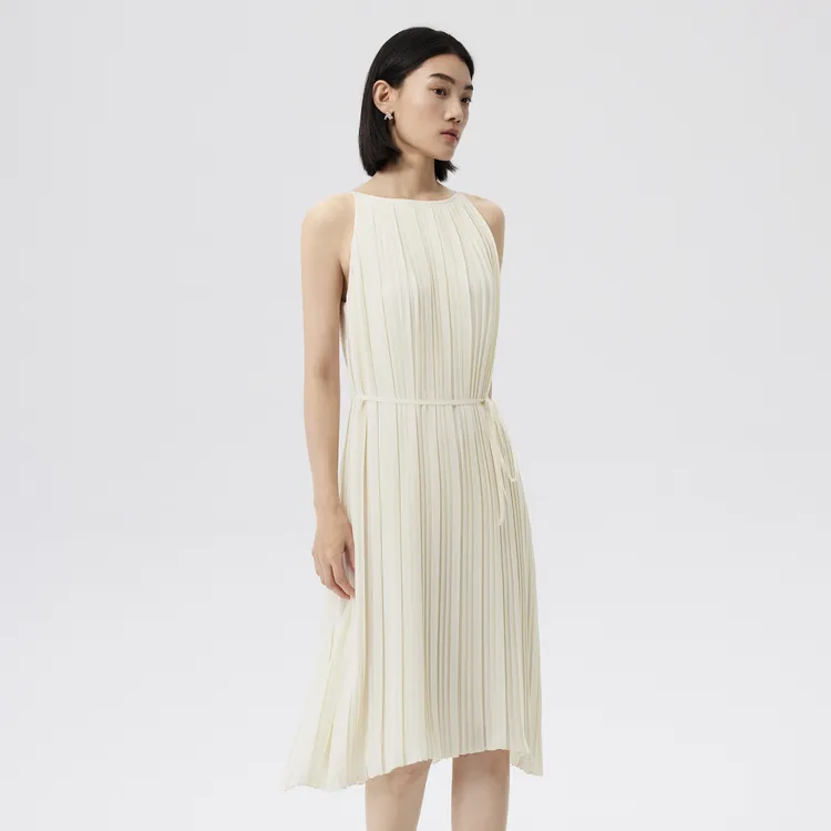 SHUIYUNJIAN Slip Dresses Women's Ivory White-3