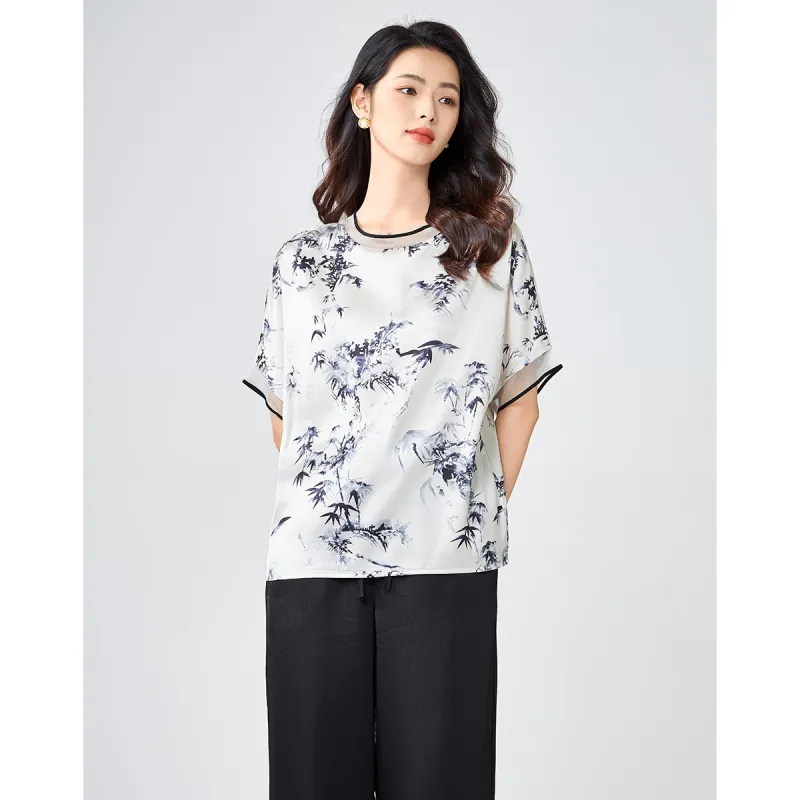 Love Elaine Shirt Women's White-4