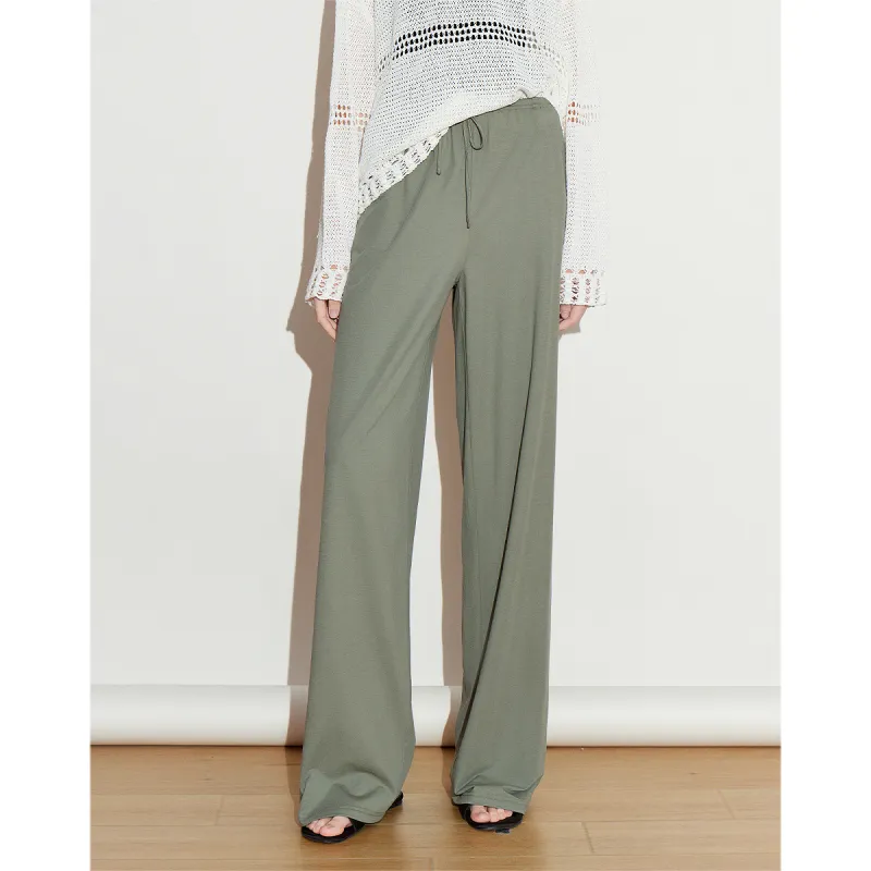 Initial Language Casual Pants Women's-5