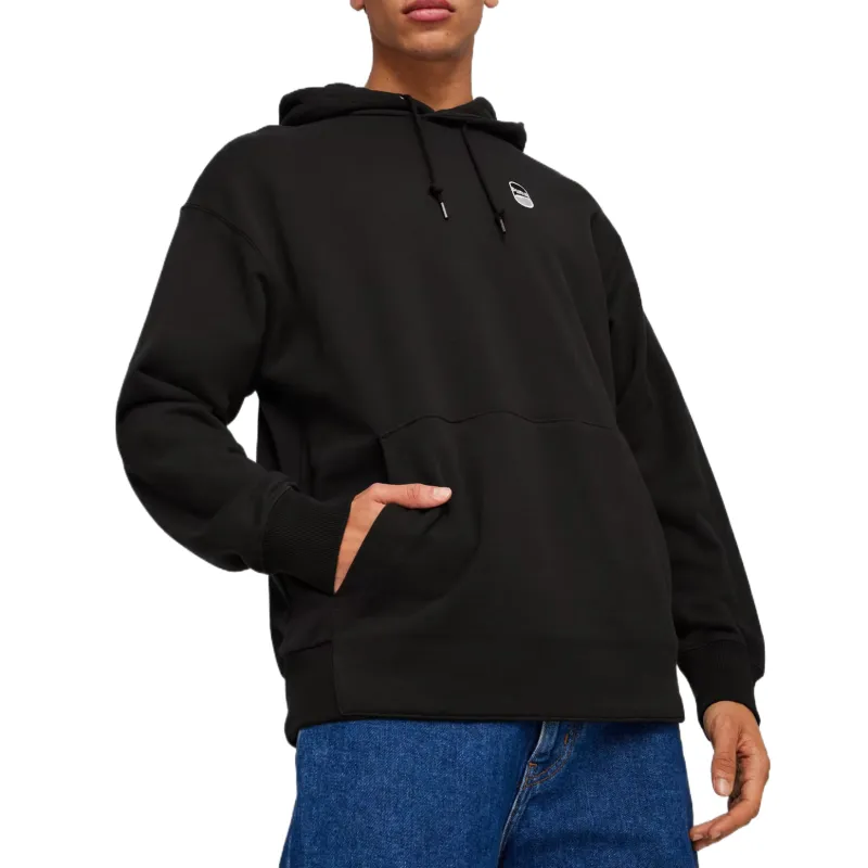 PUMA DOWNTOWNhoodie Sweatshirt Men's Black-2