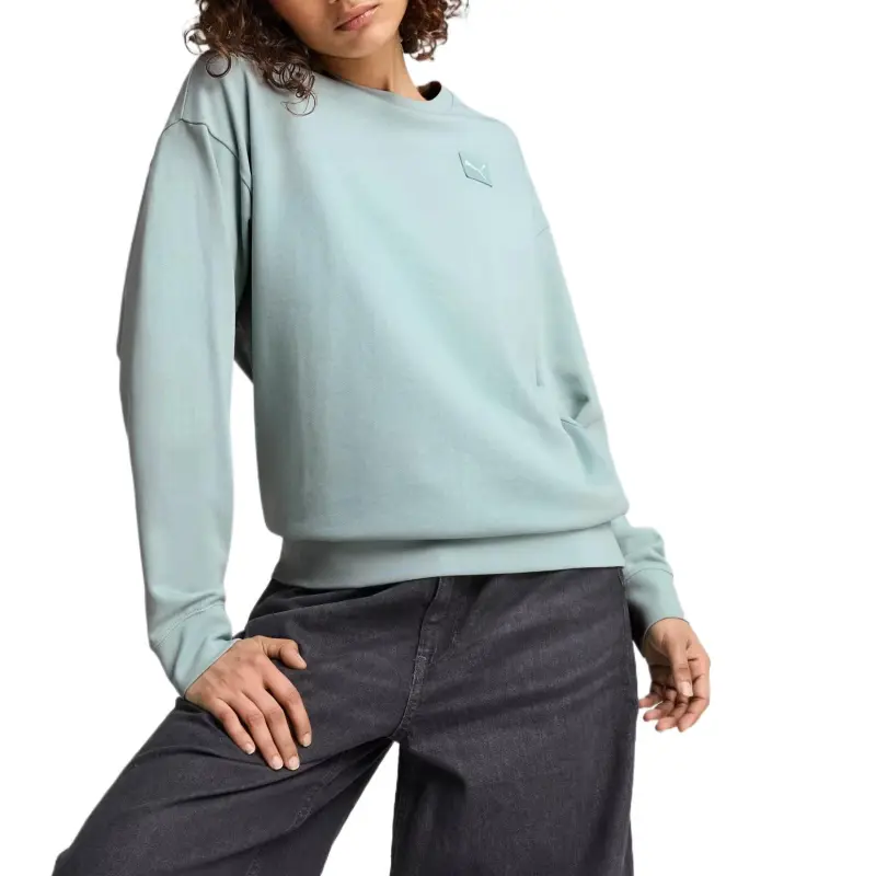PUMA Sweatshirt Women's Mint Blue-2